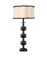 Flory bordslampa Natur/svart 70cm