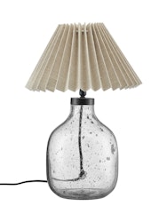 Groove bordlampa Klar/ Natur