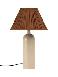 Riley Bordsslampa Beige/Brun 50cm