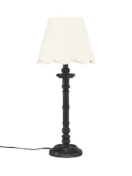 Joy Bordslampa Svartbrun/vit 54cm