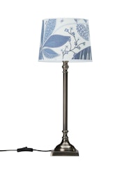 Margot bordslampa Antiksilver 50 cm