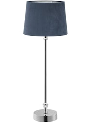 Liam bordslampa med blå skärm 59cm