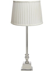 Linné bordslampa med offwhite skärm 66cm