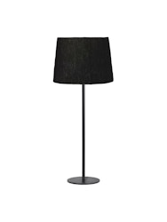 Base bordslampa med svart skärm 58cm