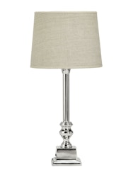 Linné bordslampa med lampskärm 46cm