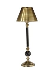 Abbey bordslampa med metallskärm 49cm