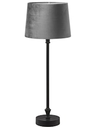 Liam bordslampa med grå skärm 59cm