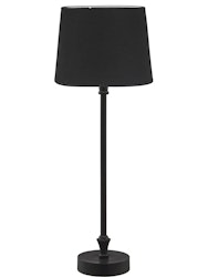 Liam bordslampa med svart skärm 59cm