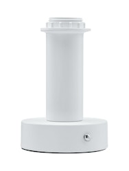 Tiara lampfot Laddbar vit