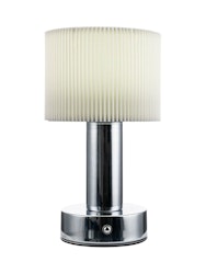 Tiara bordslampa Laddbar krom