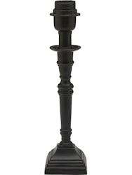 Salong Lampfot Matt Svart 33cm