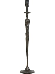 Mrs Tall Lampfot Matt Svart/Brun 78cm