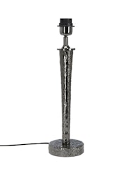 Bob lampfot Svart nickel 43 cm