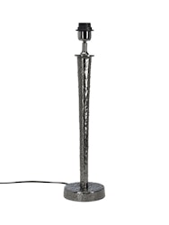 Bob lampfot Svart nickel 53 cm