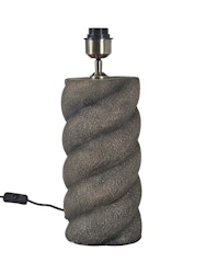 Spin lampfot Brun 41cm