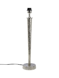 Bob lampfot Silver 61 cm