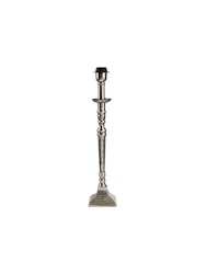 Salong Lampfot Antiksilver 33cm