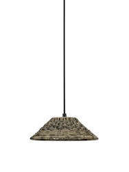Lisen Taklampa Brun natur 27cm
