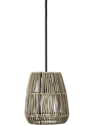 Saigon Taklampa Natur/Grå 18cm
