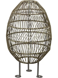 Hanoi Golvskärm Natur 50cm