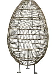 Hanoi Golvskärm Natur 100cm