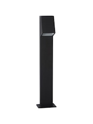 Luton stolpbelysning 230VIP44 svart 100cm