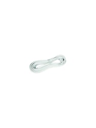 Lampsladd 5m Vit, Flat 2x0,75