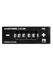 Batteri 10pack Power Alkaline AA