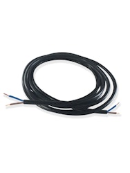 Kabel rund SKK2x0,75 Svart, 3m