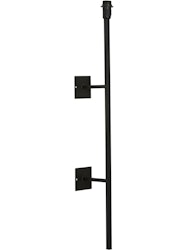 Rod vägglampa Svart 108cm