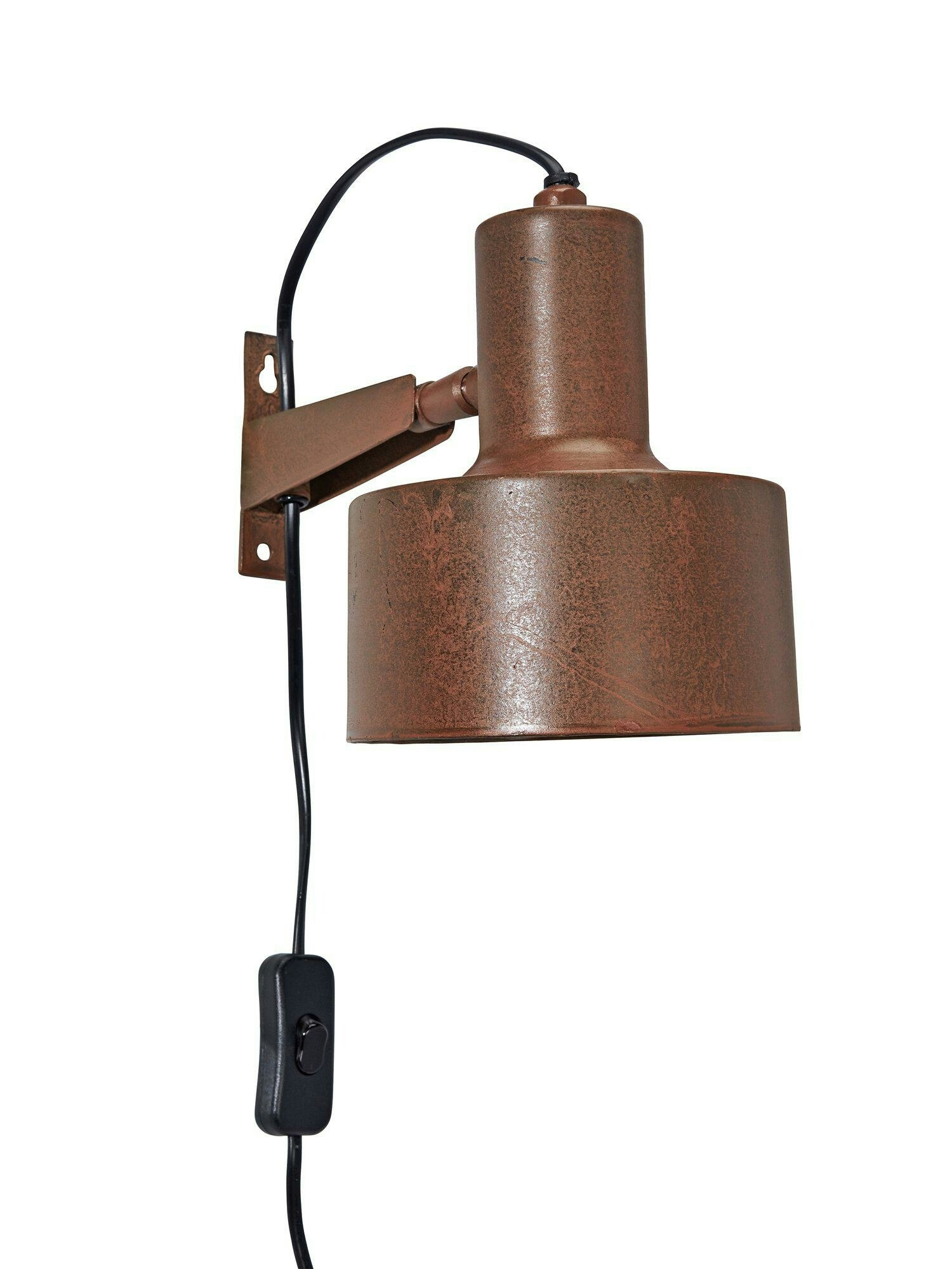Solo vägglampa Rost 23cm