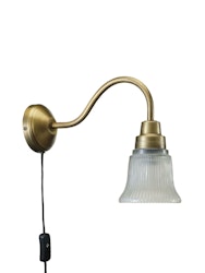 Emmi vägglampa Antikmässing 34cm