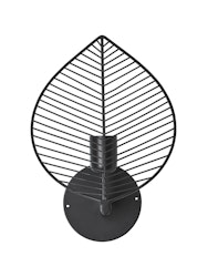 Elm vägglampa Svart 33cm
