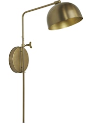 Brighton Vägglampa Mässing 63cm