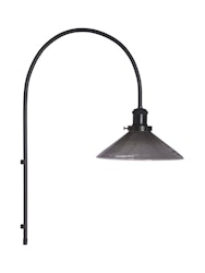 August Vägglampa Svart 25cm