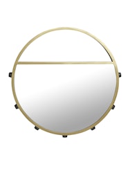Bea spegellampa Svart/guld 60cm