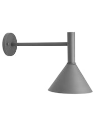 Tripp fasadlampa 230V IP44 grå 50cm