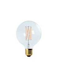 LED 3-step mem G125 klar E27 125mm
