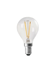 Shine LED Filament Klot Clear E14