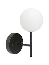 Sigma S vägglampa Svart Opal, 25cm