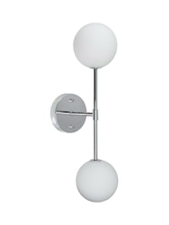 Sigma D vägglampa Krom Opal, 49cm