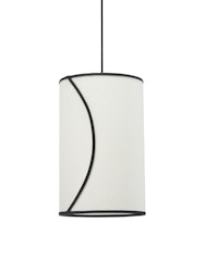 Ava takskärm Offwhite/svart 25cm