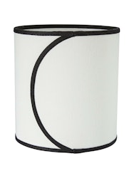 Celyn Ava lampskärm Offwhite/svart 20cm