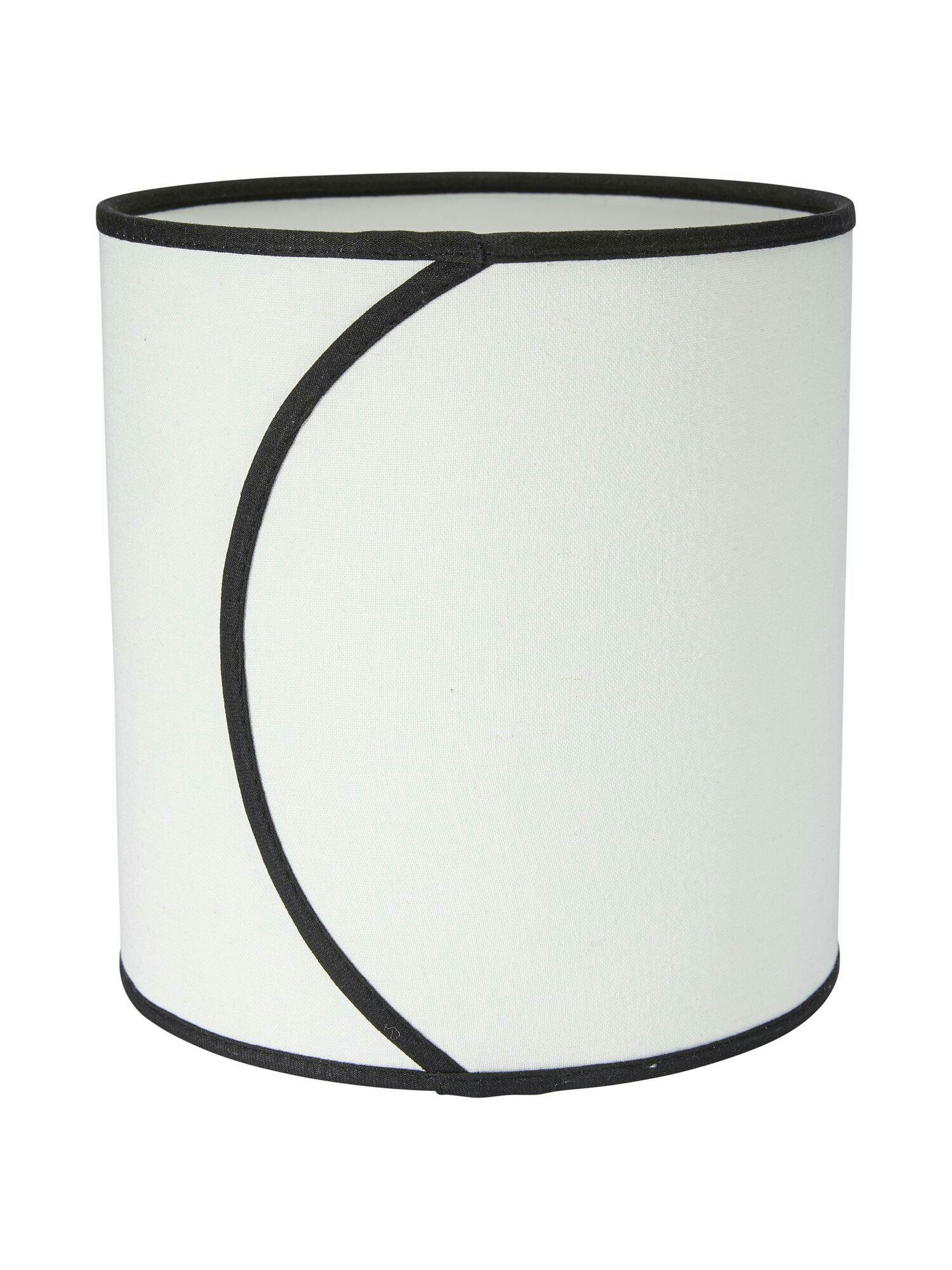Celyn Ava lampskärm Offwhite/svart 25cm