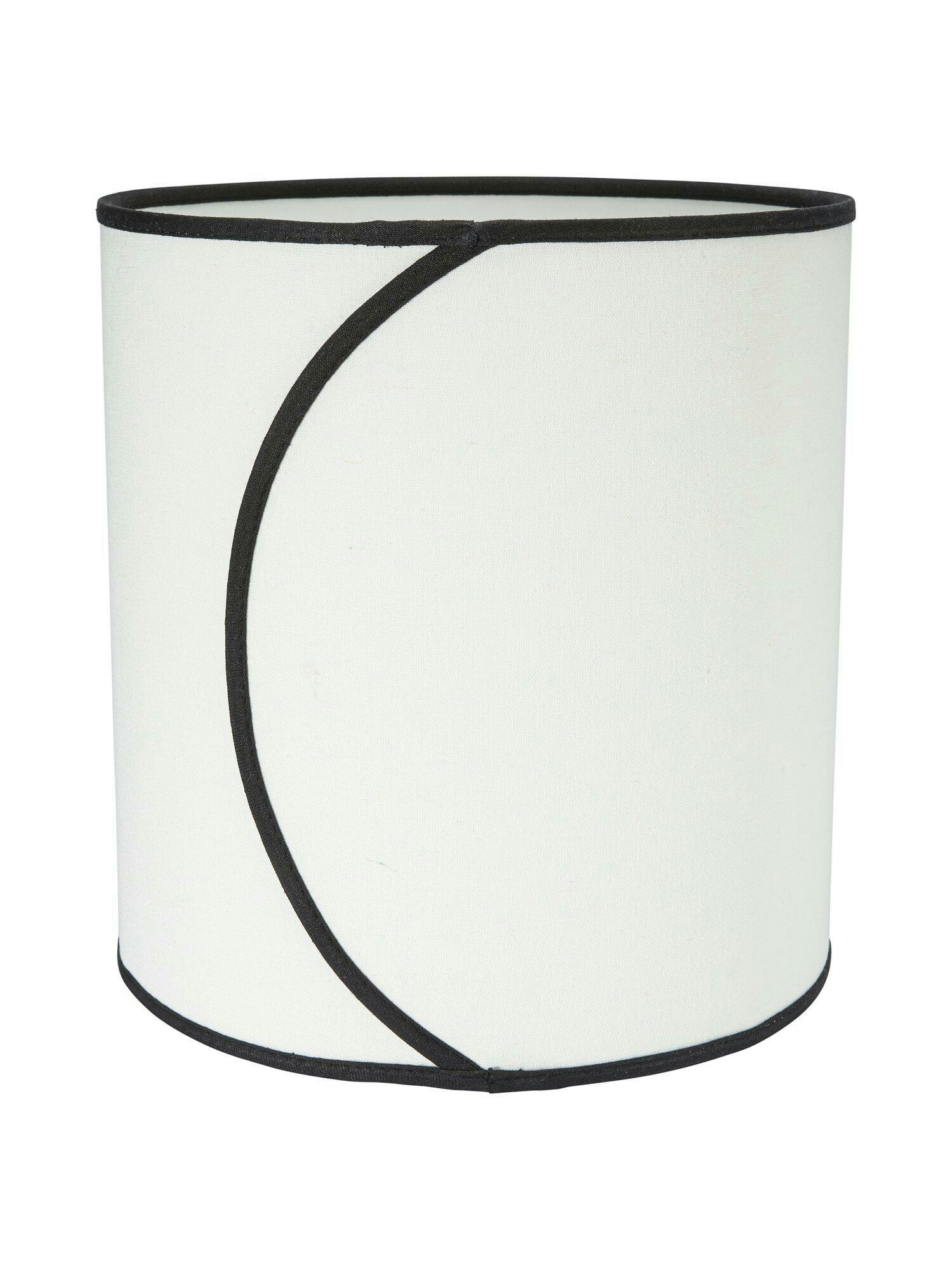 Celyn Ava lampskärm Offwhite/svart 30cm