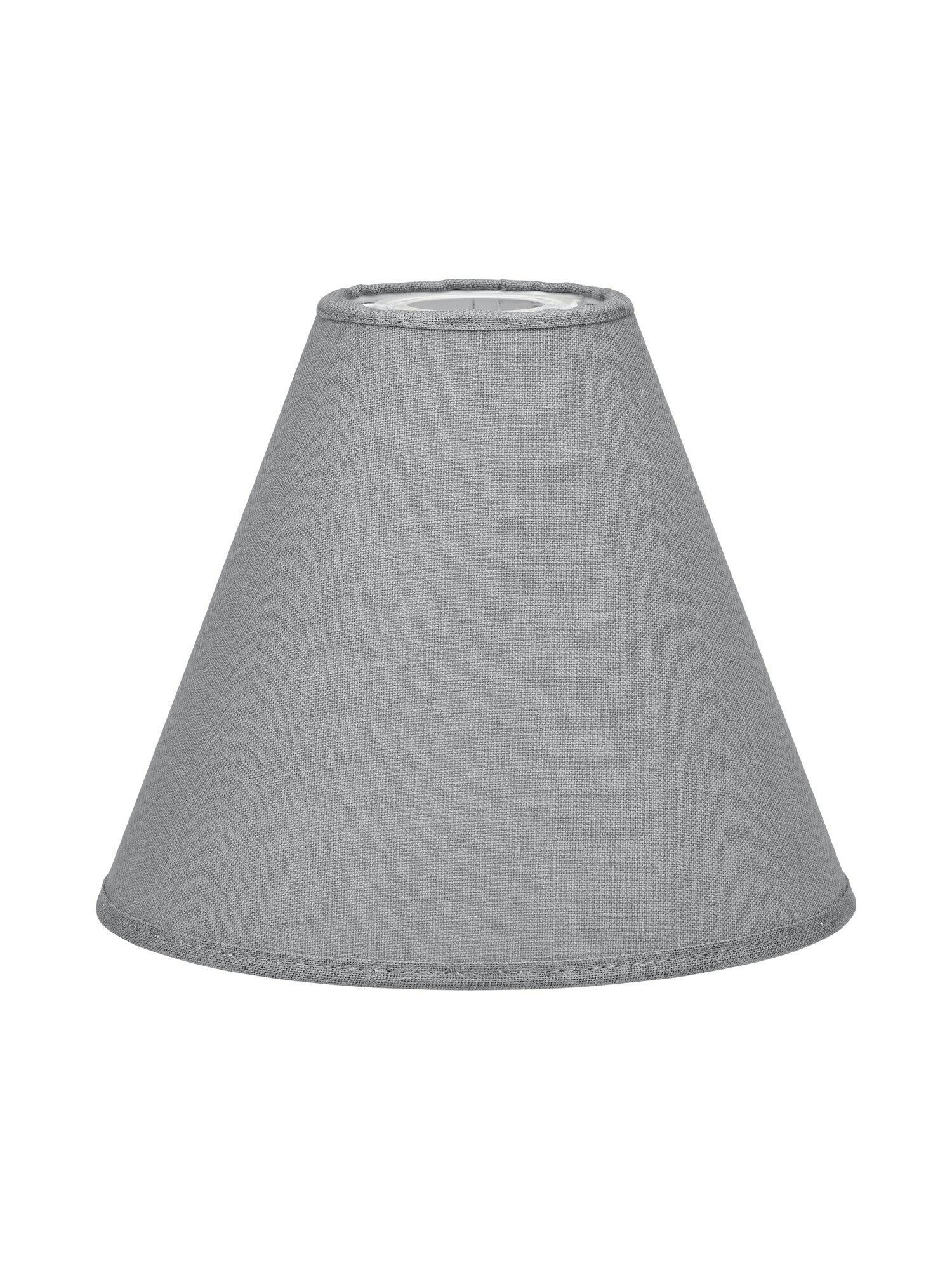Toppringskärm Lin Grå 22cm