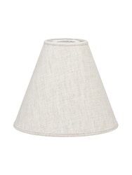 Toppringskärm Lin Ljus Beige 22cm