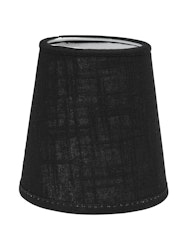 Queen Lampskärm Classico Svart 12cm