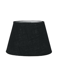 Oval Lampskärm Classico Svart 15cm