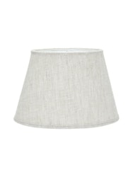 Oval Lin Ljusbeige 20cm